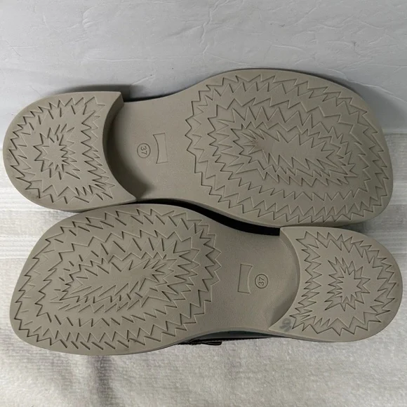 Camper Taylor 45mm Black Leather Loafers Size 37/US 7 - Picture 14 of 15